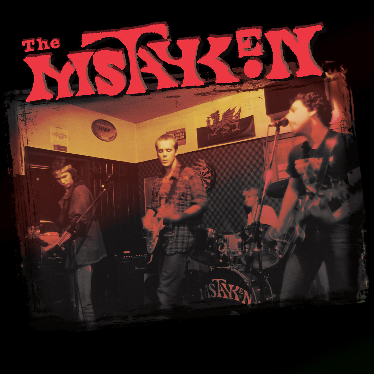 MISTAKEN – S/T LP (red vinyl)