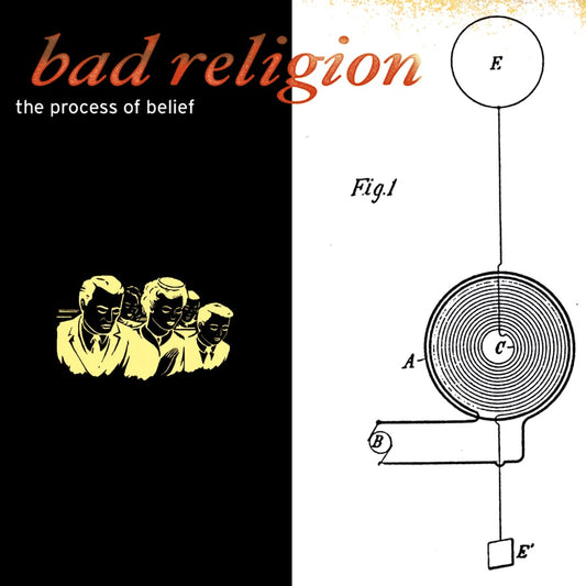 BAD RELIGION – The Process Of Belief LP (orange/black galaxy vinyl)