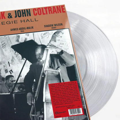 THELONIOUS MONK / JOHN COLTRANE – Thelonious Monk & John Coltrane At Carnegie Hall LP (clear vinyl)