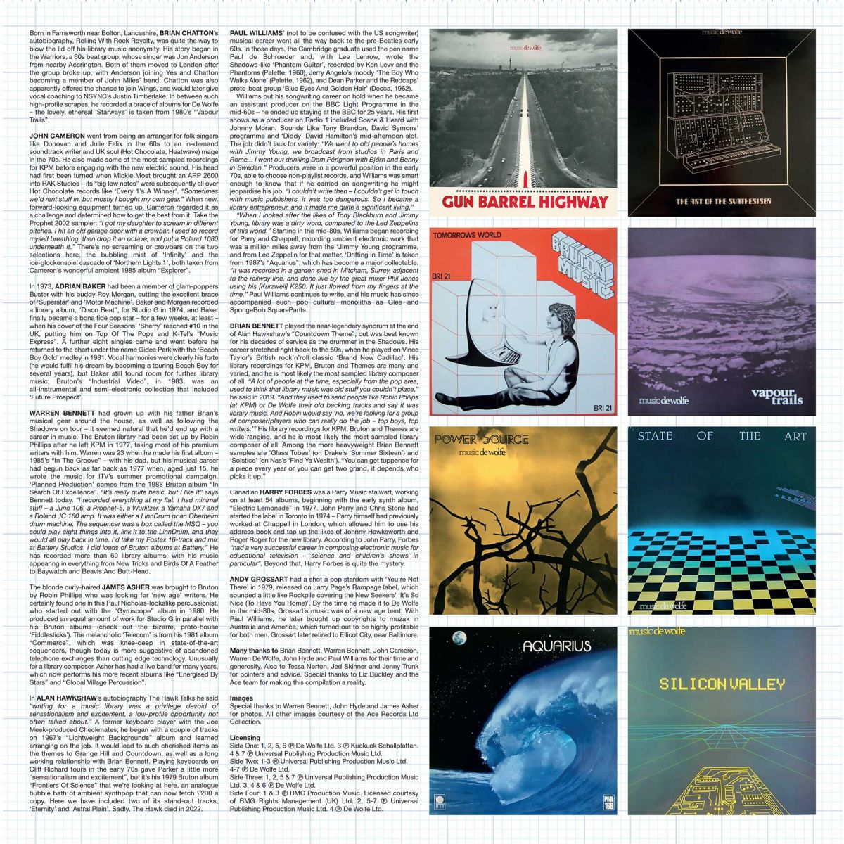 V/A – Bob Stanley Presents: Tomorrow's Fashions • Library Electronica 1972-1987 2xLP