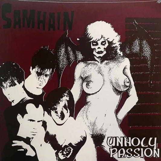 SAMHAIN – Unholy Passion 12" EP (clear vinyl)
