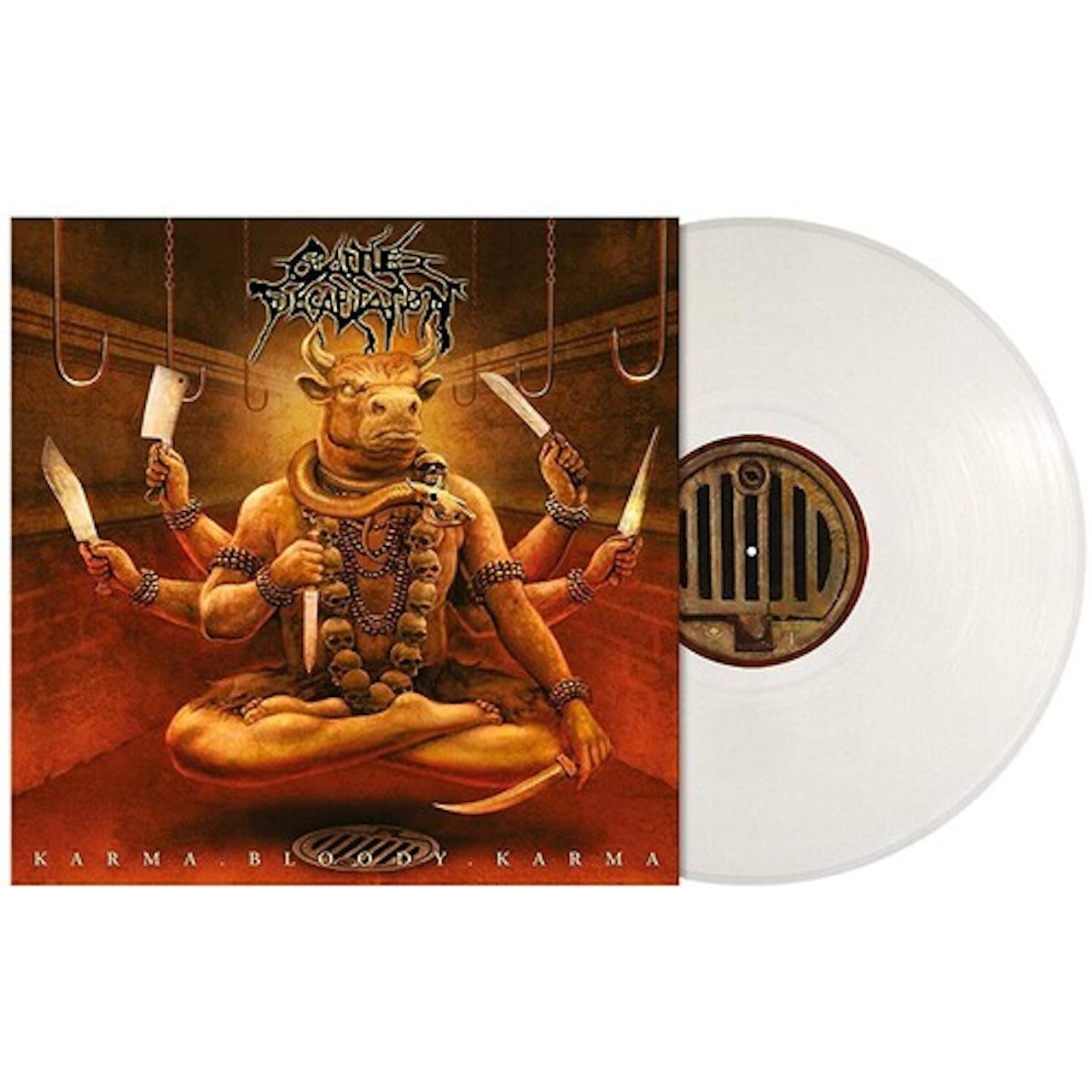 CATTLE DECAPITATION – Karma.Bloody.Karma LP (white vinyl)