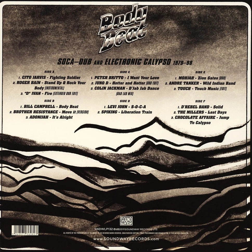 V/A – Body Beat • Soca-Dub & Electronic Calypso 1979-98 3xLP