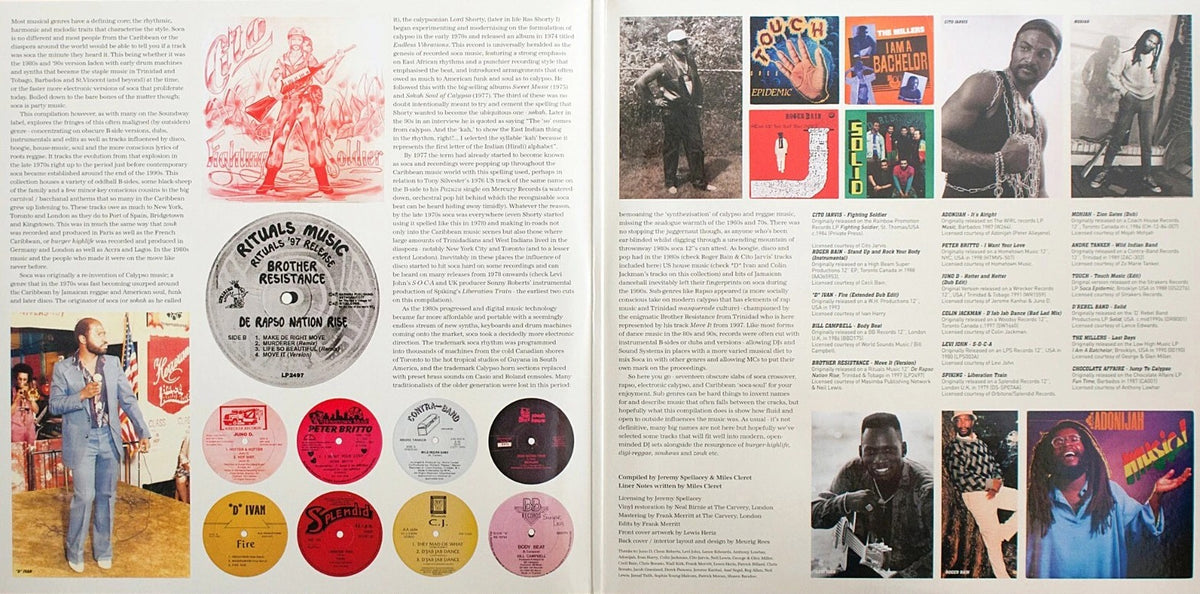 V/A – Body Beat • Soca-Dub & Electronic Calypso 1979-98 3xLP