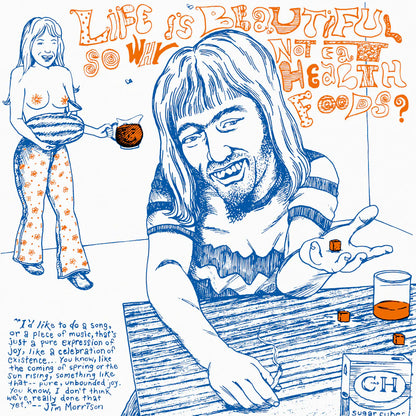 V/A – Life Is Beautiful So Why Not Eat Health Foods? LP (white vinyl)