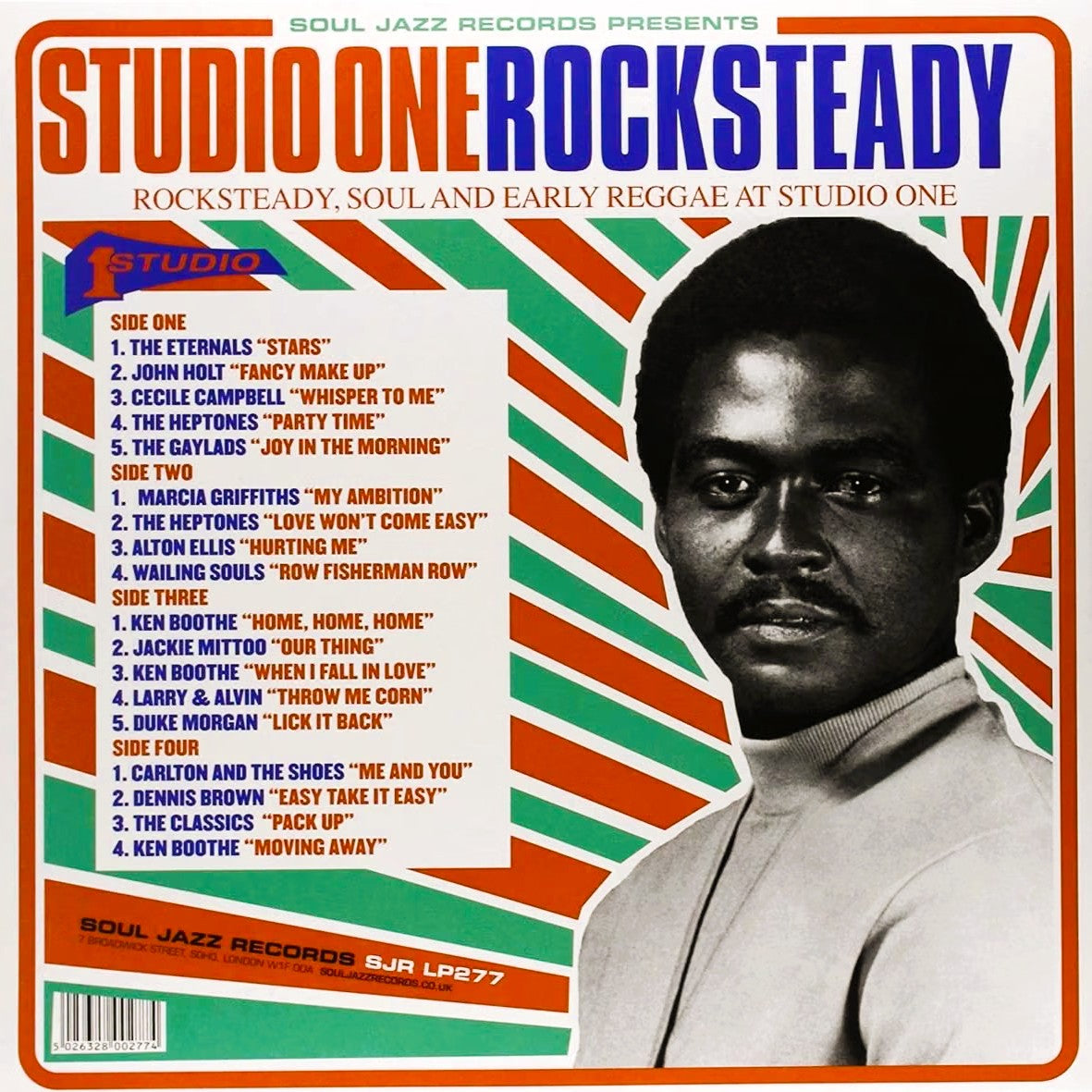 V/A – Studio One Rocksteady • Rocksteady, Soul & Early Reggae At Studio One 2xLP