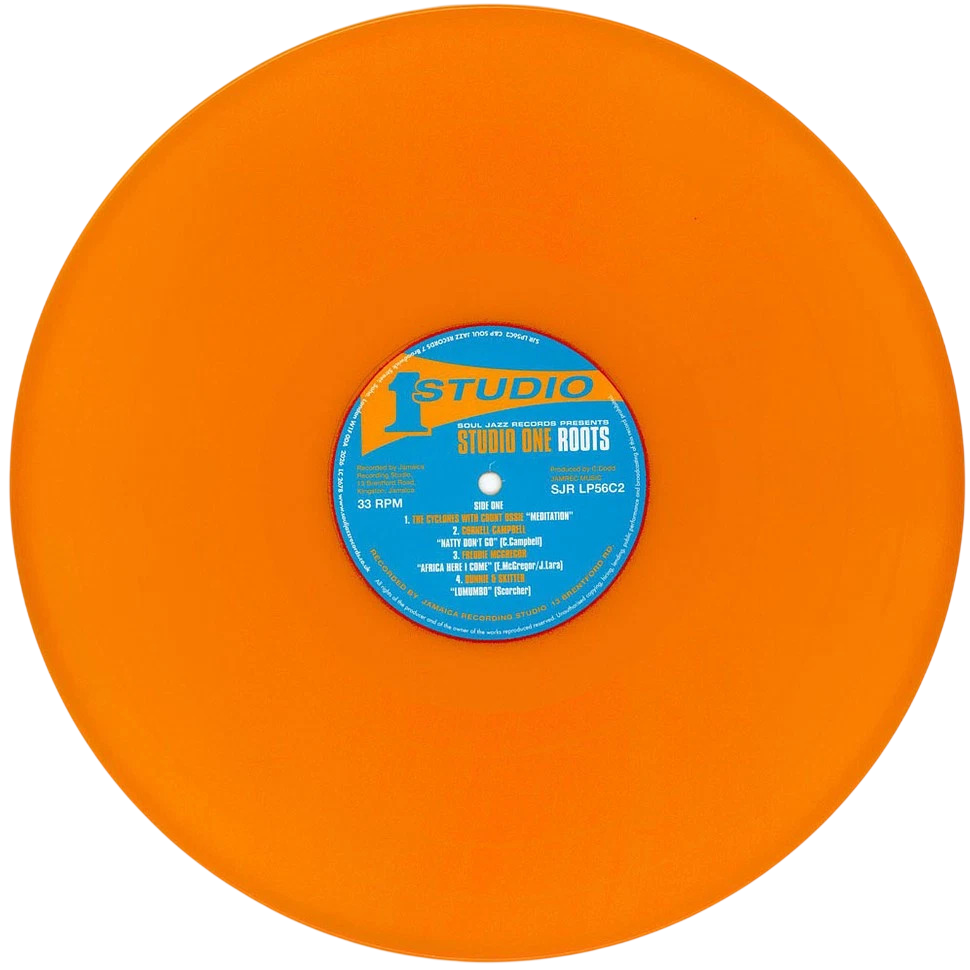 V/A – Studio One Roots 2xLP (orange vinyl)
