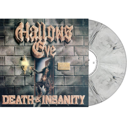 HALLOWS EVE – Death & Insanity LP ("Splay Of Death" white/black marbled vinyl)