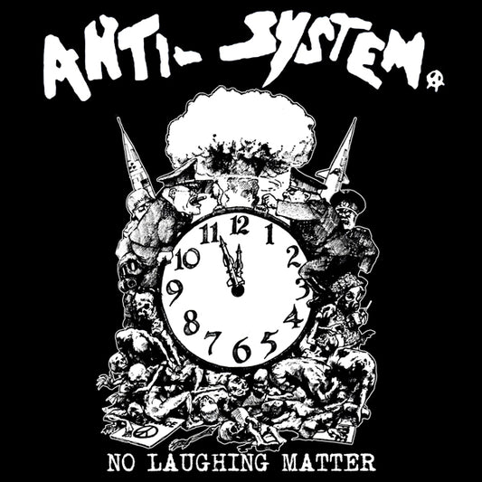 ANTI-SYSTEM – No Laughing Matter LP (white/black marble vinyl)