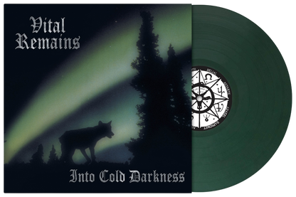 VITAL REMAINS – Into Cold Darkness LP (green vinyl)