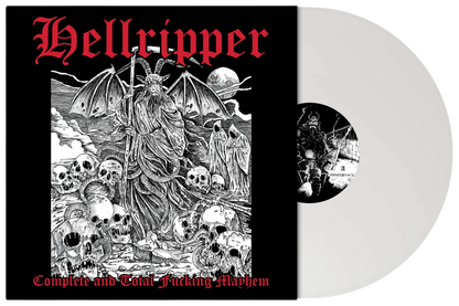 HELLRIPPER – Complete And Total Fucking Mayhem LP (white vinyl)