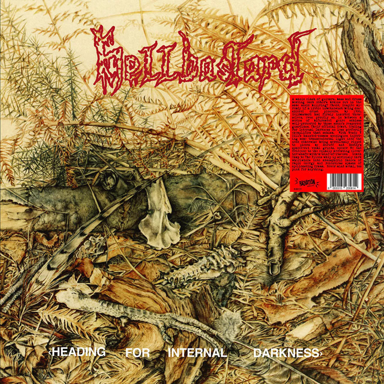 HELLBASTARD – Heading For Internal Darkness 2xLP