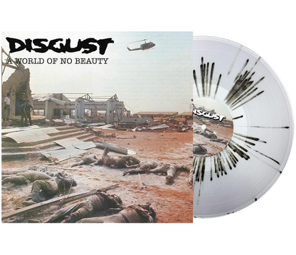 DISGUST – A World Of No Beauty + Thrown Into Oblivion 2xLP (splatter vinyl)