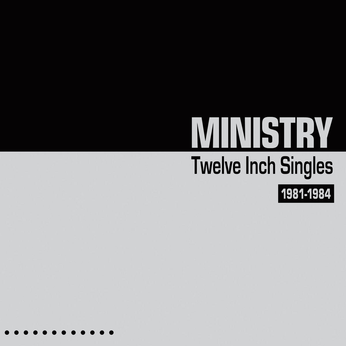 MINISTRY – Twelve Inch Singles (1981-1984) 2xLP (silver vinyl)