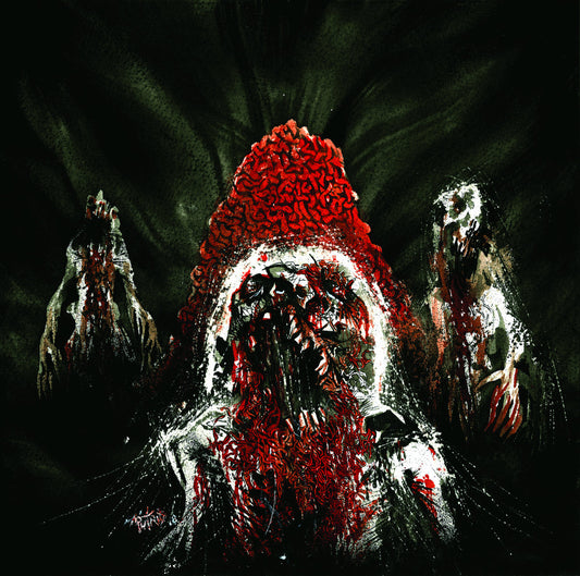 NEKROFILTH – Worm Ritual LP (red glow in the dark vinyl)