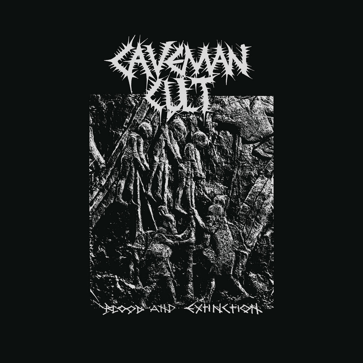 CAVEMAN CULT – Blood And Extinction LP (red vinyl)