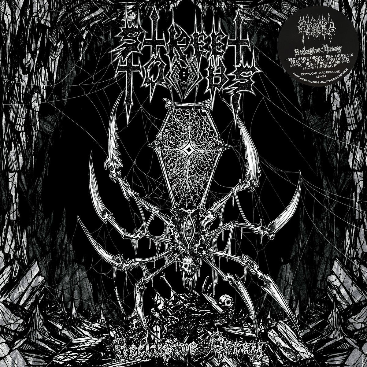 STREET TOMBS – Reclusive Decay LP (silver vinyl)