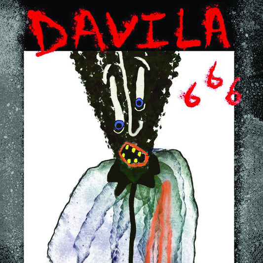 DÁVILA 666 – S/T 7" (red vinyl)