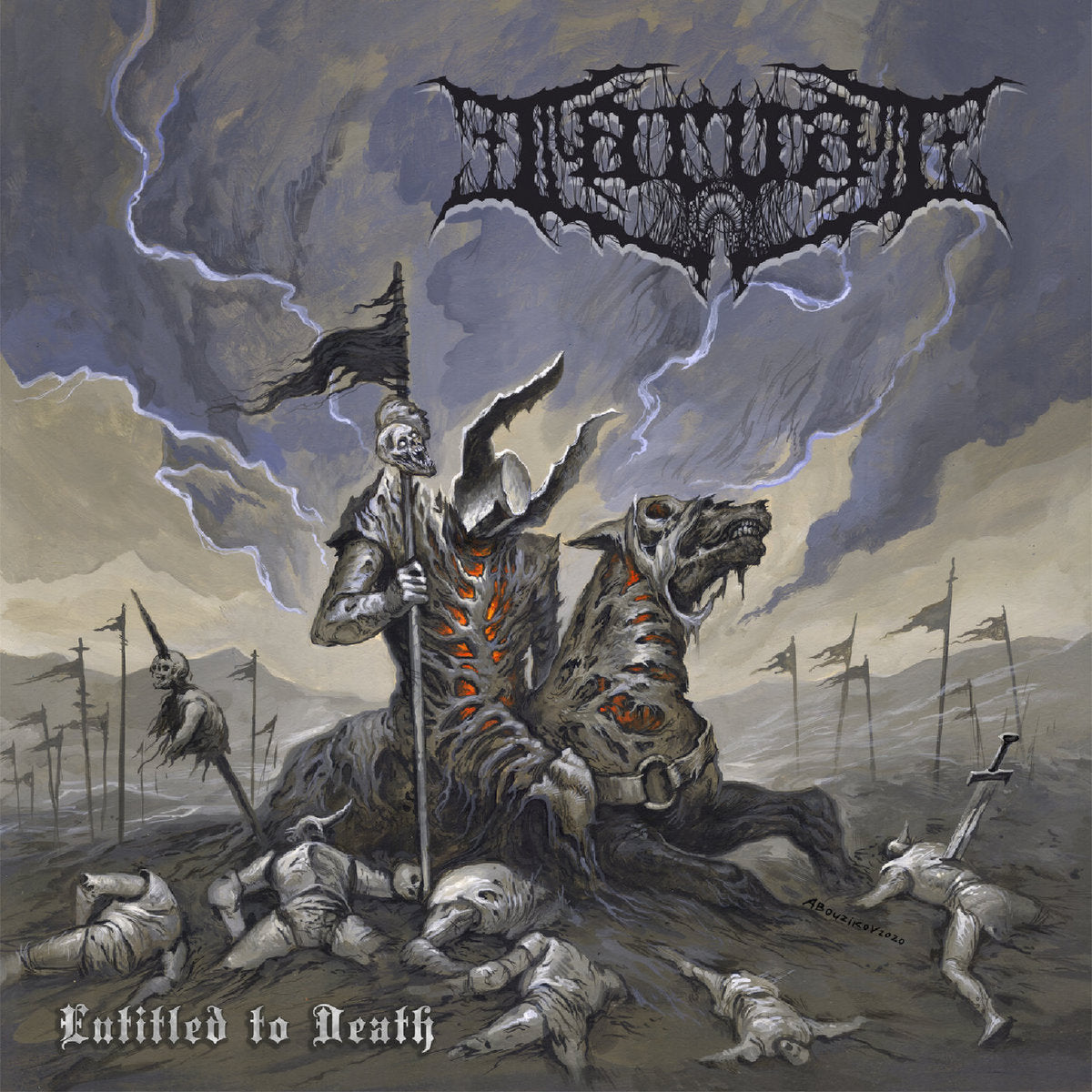 LARVAE – Entitled To Death LP