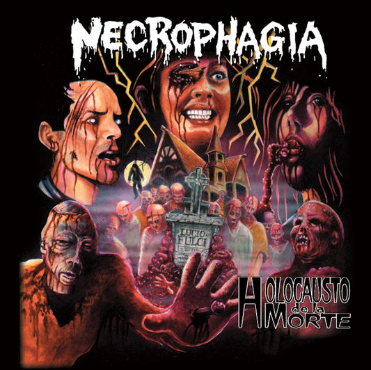 NECROPHAGIA – Holocausto De La Morte LP (striped vinyl)