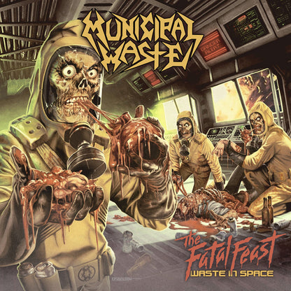 MUNICIPAL WASTE – The Fatal Feast (Waste In Space) LP (yellow/orange/black splatter vinyl)