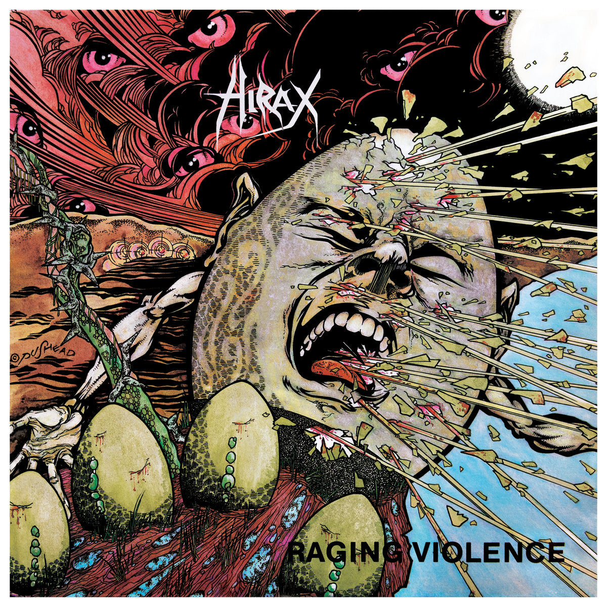 HIRAX – Raging Violence LP (red vinyl)