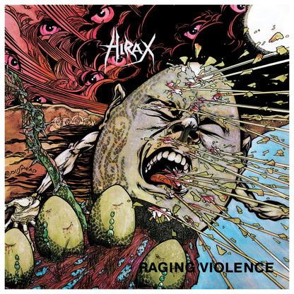 HIRAX – Raging Violence LP (red vinyl)