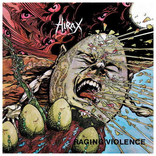 HIRAX – Raging Violence LP (red vinyl)