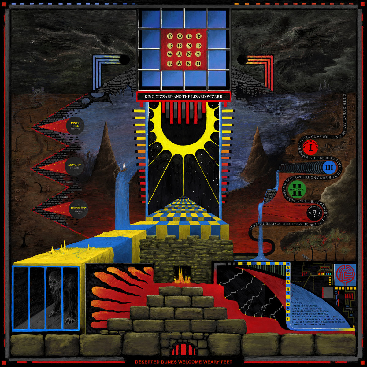 KING GIZZARD & THE LIZARD WIZARD – Polygondwanaland LP (red vinyl)