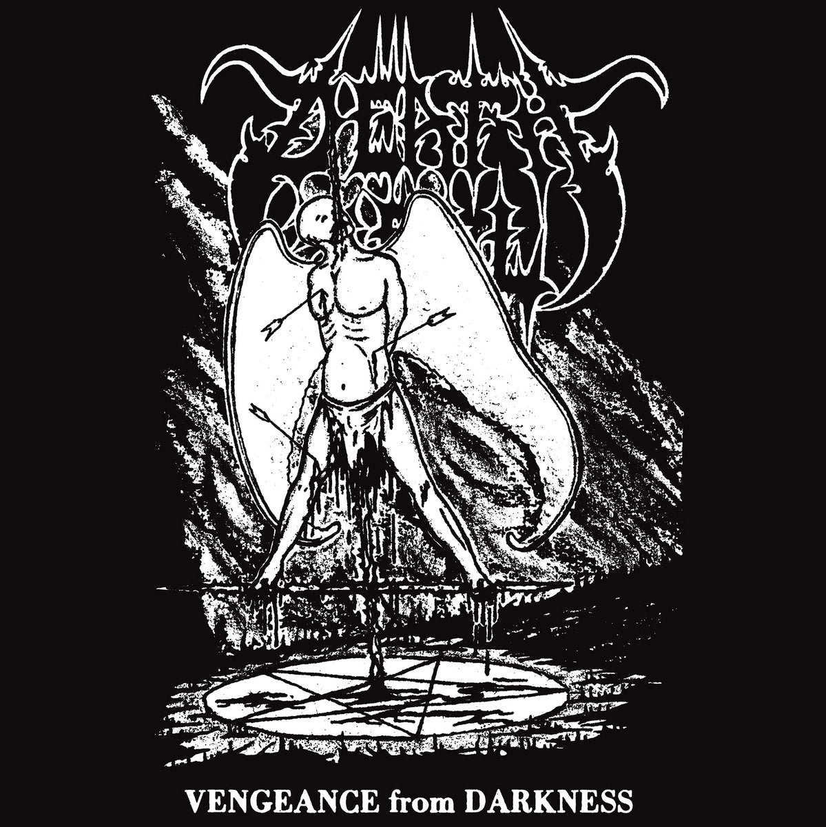DEATH YELL – Vengeance from Darkness LP (white vinyl)