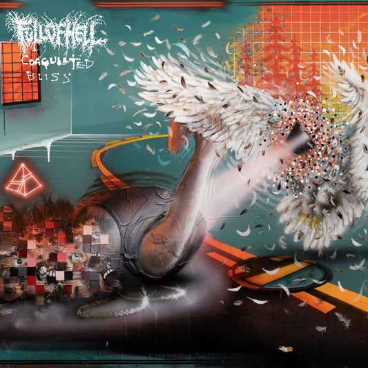 FULL OF HELL – Coagulated Bliss LP (pink/white/brown color vinyl)