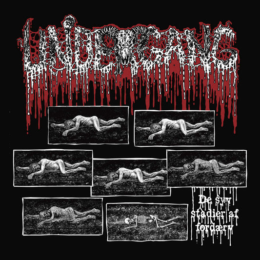 UNDERGANG – De Syv Stadier Af Fordærv LP (red translucent vinyl)