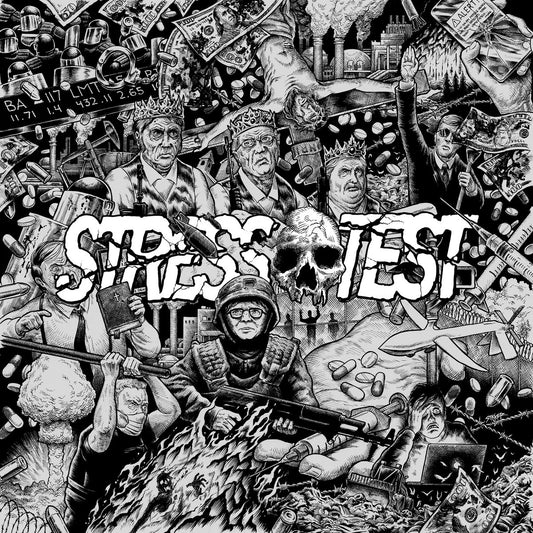 STRESS TEST – S/T LP (clear vinyl)