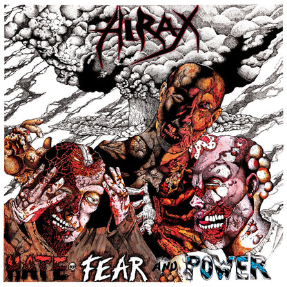 HIRAX – Hate, Fear & Power LP (gray marbled vinyl)