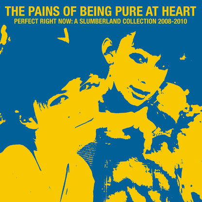 PAINS OF BEING PURE AT HEART – Perfect Right Now • A Slumberland Collection 2008-2010 LP (milky clear + blue/yellow splatter vinyl)