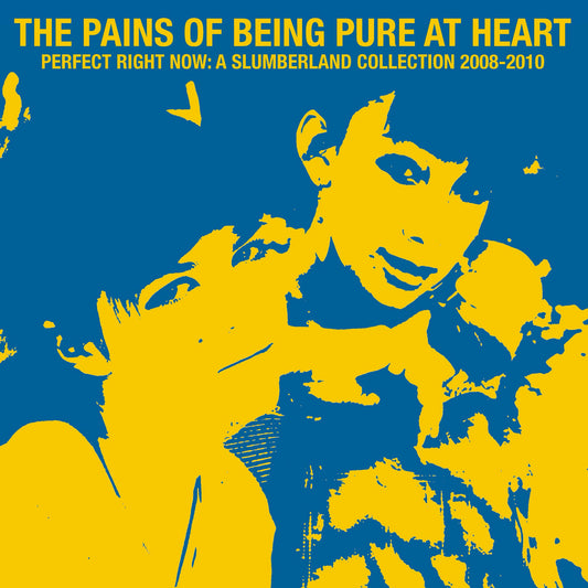 PAINS OF BEING PURE AT HEART – Perfect Right Now • A Slumberland Collection 2008-2010 LP (milky clear + blue/yellow splatter vinyl)