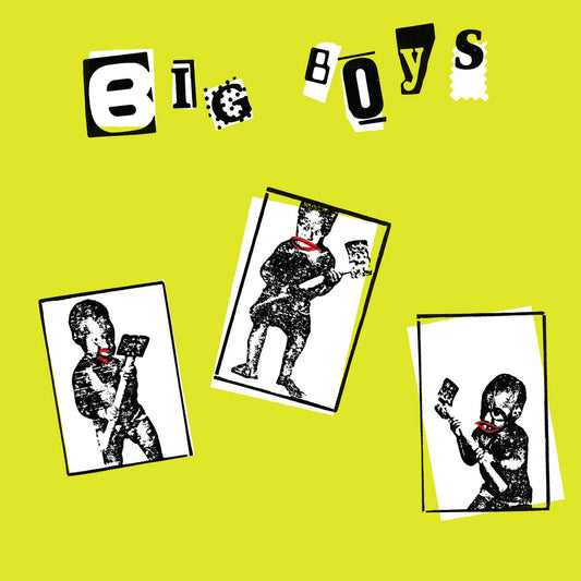 BIG BOYS – Where's My Towel / Industry Standard LP (aqua blue vinyl)