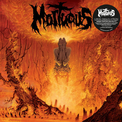 MORTUOUS – Upon Desolation LP (orange vinyl)