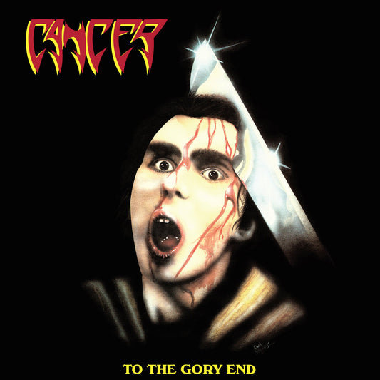 CANCER – To The Gory End LP (yellow vinyl)