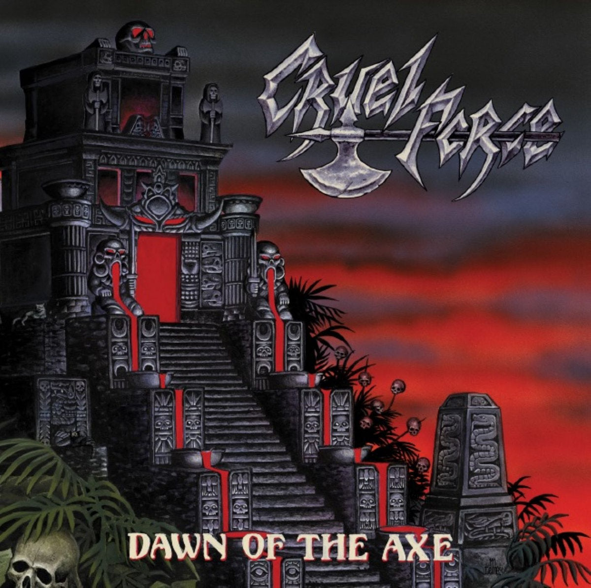 CRUEL FORCE – Dawn Of The Axe LP ("Bone" vinyl)