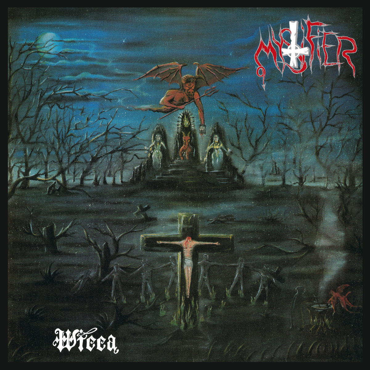 MYSTIFIER – Wicca LP (blue marbled vinyl)