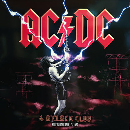 AC/DC – 4 O'Clock Club • Fort Lauderdale 1977 LP