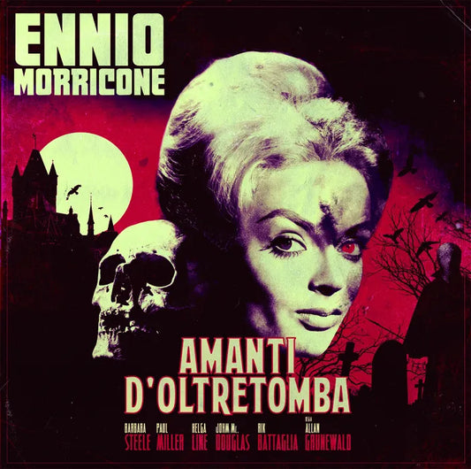 ENNIO MORRICONE – Amanti D'Oltretomba OST LP ("Bloody Red" marbled vinyl)