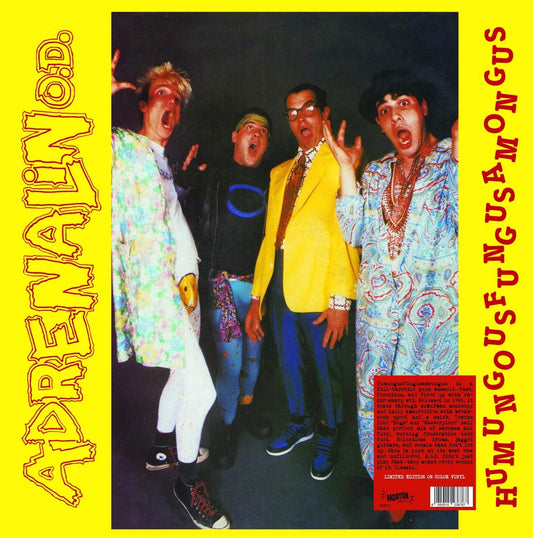 ADRENALIN O.D. – Humungousfungusamongus LP (color vinyl)