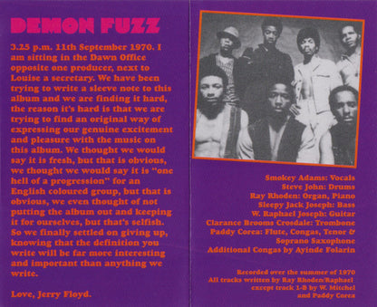 DEMON FUZZ – Afreaka! Cassette