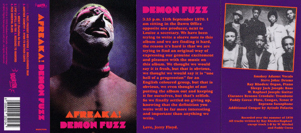 Demon Fuzz Afreaka! レコード デーモン・ファズ アフレアカ DEMON FUZZ / Afreaka! (LP) / Janus | WAXPEND RECORDS