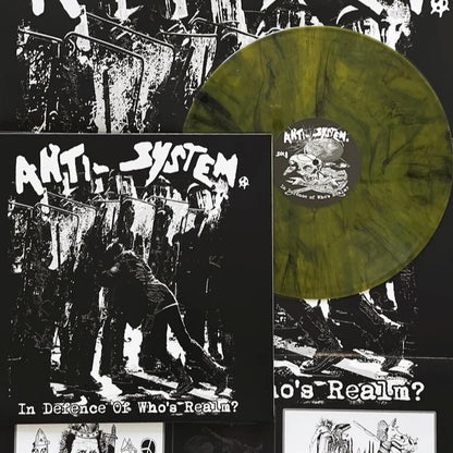 ANTI-SYSTEM – In Defence of Who's Realm? LP (green/black marble vinyl)