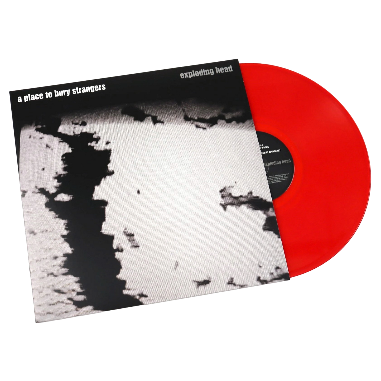 PLACE TO BURY STRANGERS – Exploding Head LP (red transparent vinyl)