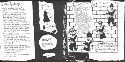 BIKINI KILL – I Like Fucking / I Hate Danger 7" (clear pink vinyl)
