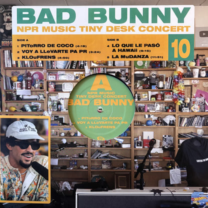 BAD BUNNY – NPR Music Tiny Desk Concert LP (color vinyl)